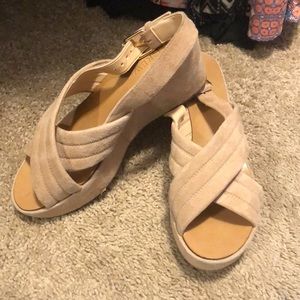 J Crew platform wedge